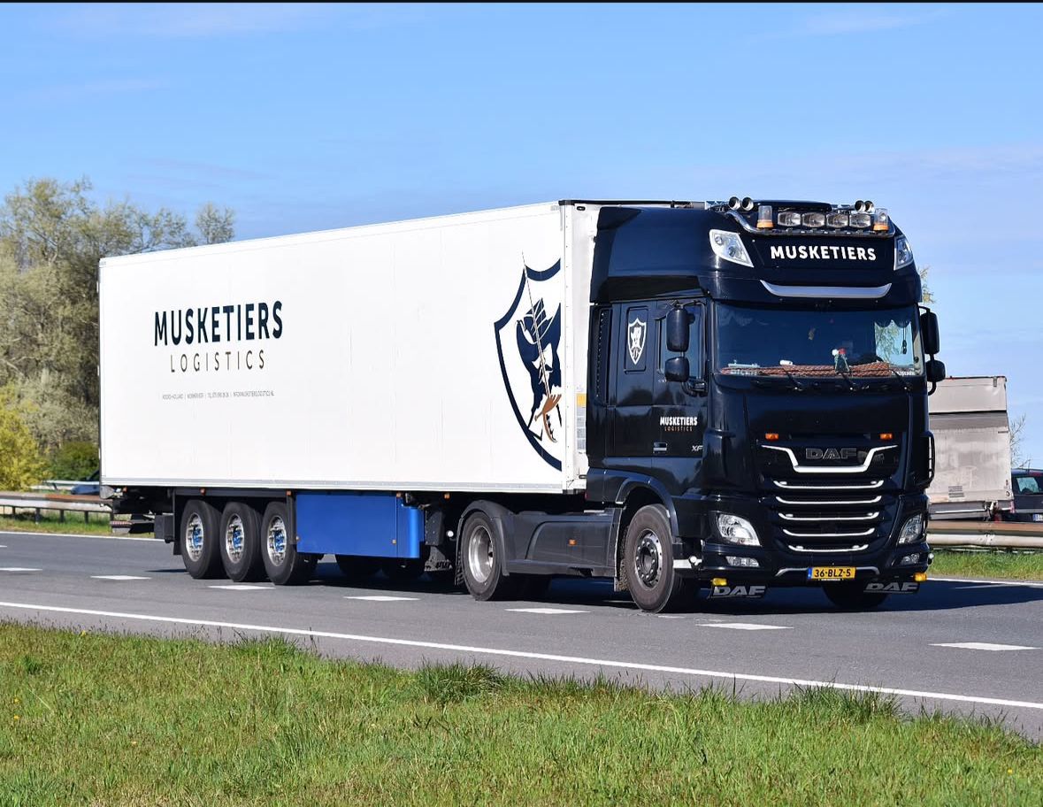 Musketiers Logistics onderweg