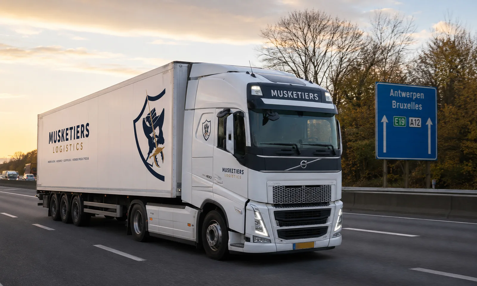 Internationaal Transport door Musketiers Logistics