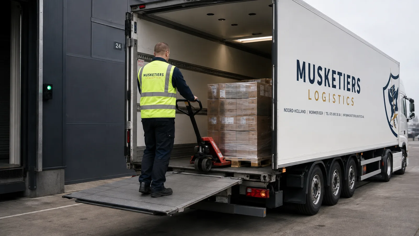 Pallet Distributie door Musketiers Logistics