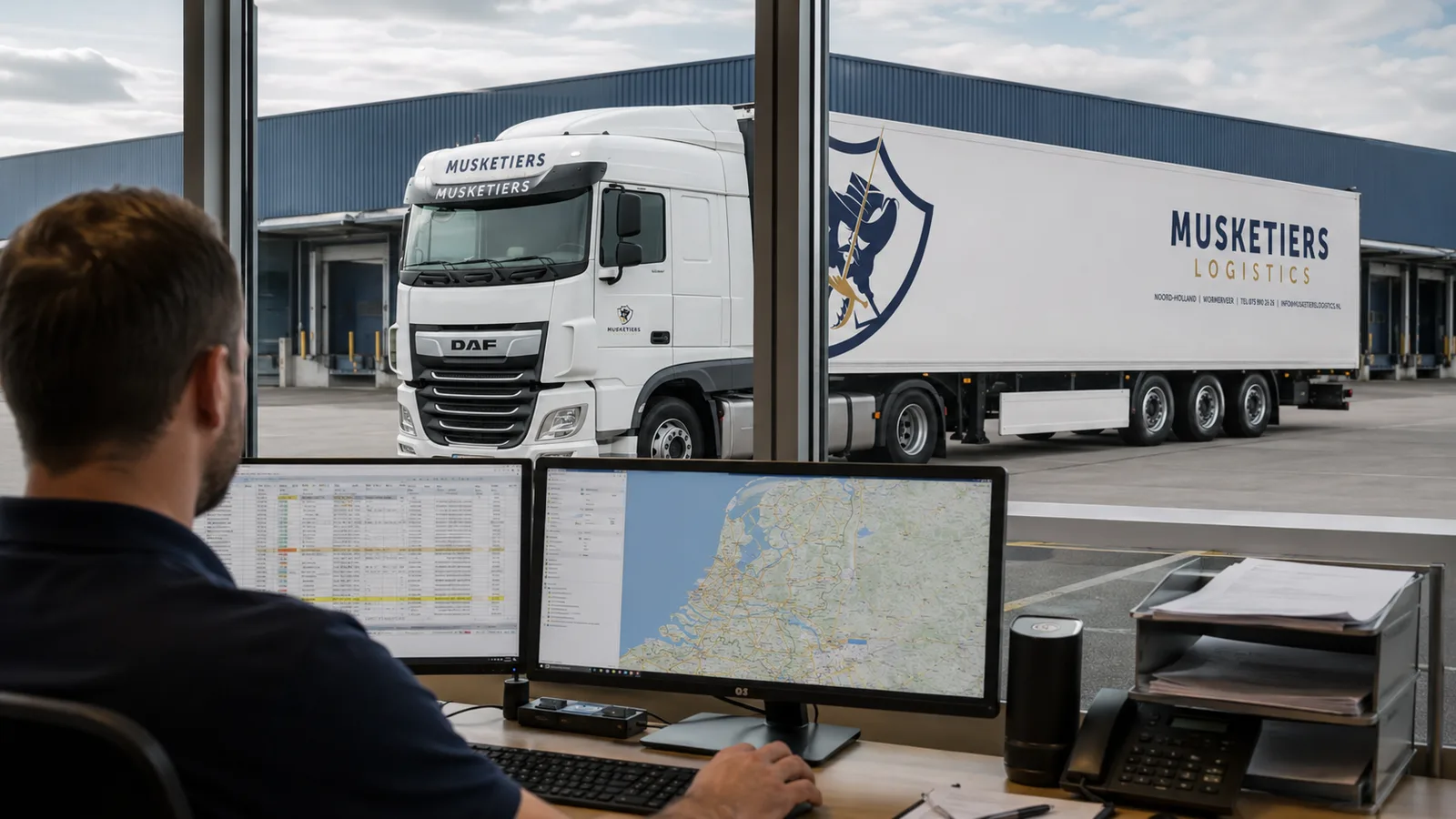 Transportplanning bij Musketiers Logistics
